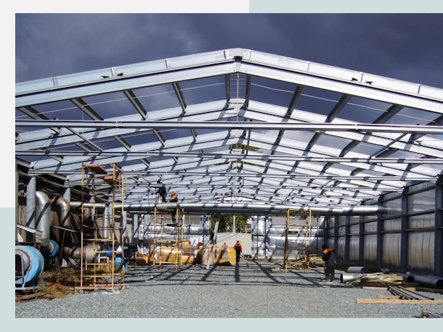 Промышленные объекты в клине