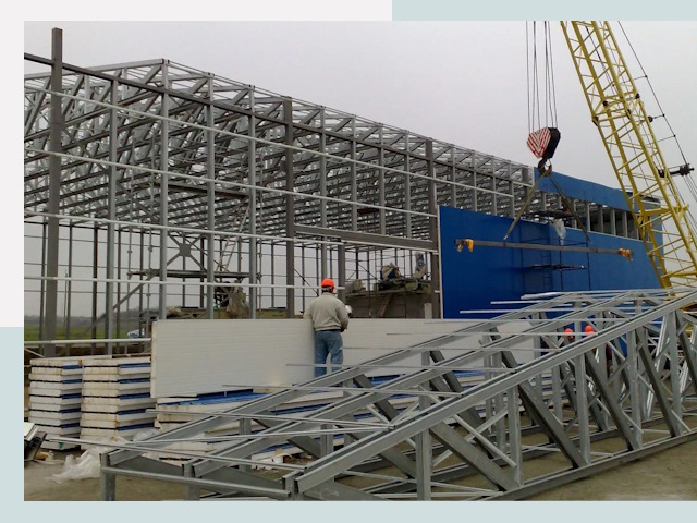 Строительство заводов в клине