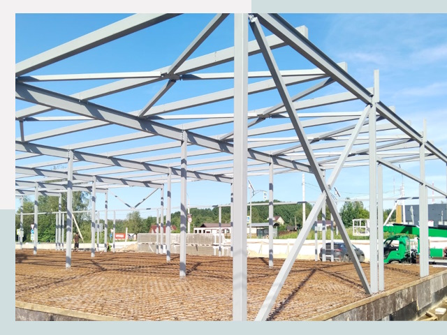 Строительство рынков в клине