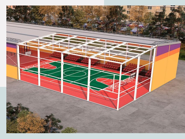 Спортивные сооружения в клине