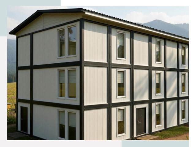 Модульные общежития в клине