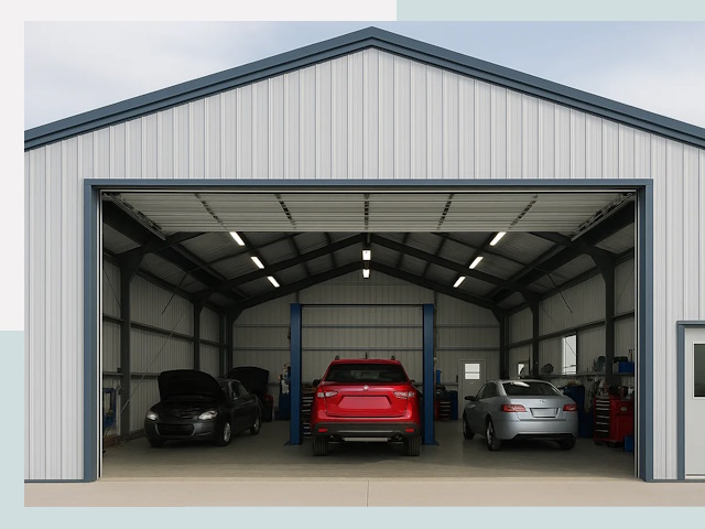 Ангары из сэндвич панелей от 615 руб. в Клин