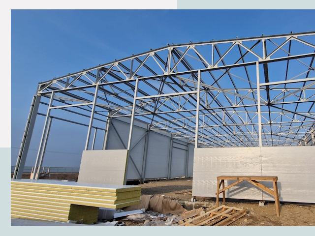 Утепленные ангары в Клин от 615 руб. за м²