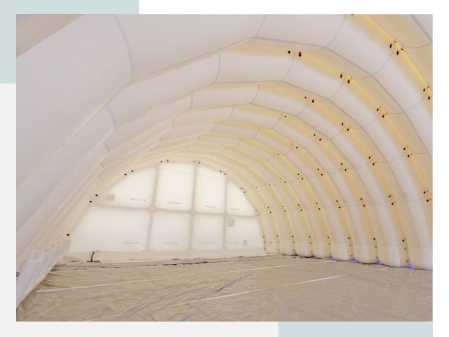 Пневмокаркасные ангары в клине