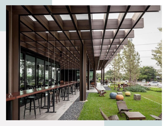 Летние веранды для кафе в клине