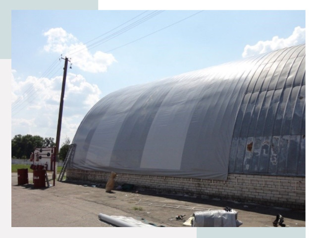 Ремонт ангаров в клине