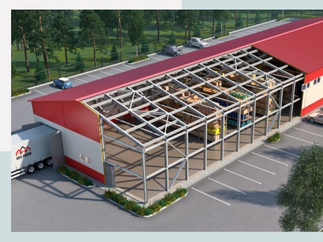 Проектирование ангаров в клине от 615 руб.